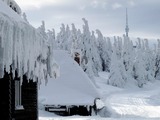 Tour de ski - rann pohled od vcrny.